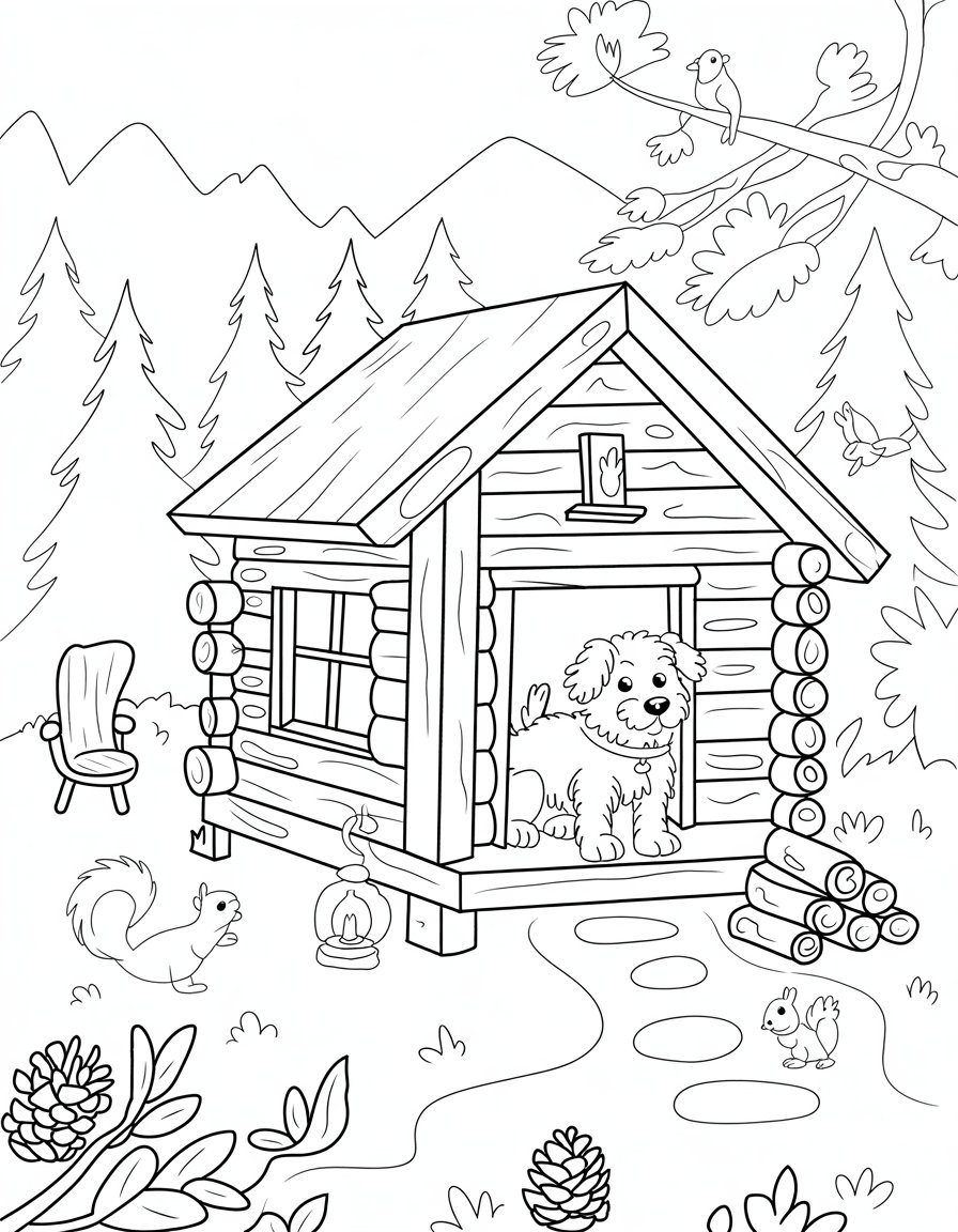 Log Cabin Dog Retreat